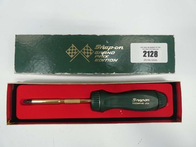 Lot 2128 - Snap-on Grand Prix Edition ratchet screwdriver