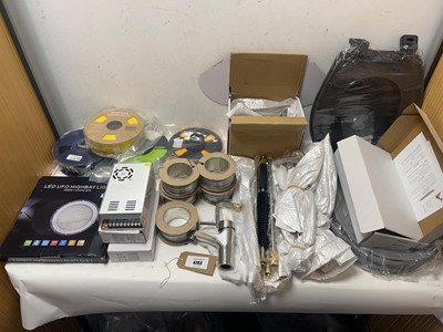 Lot 4703 - Electricals and plumbing to include rolls of...