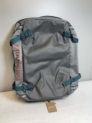 Lot 3778 - Patagonia black hole MLC backpack in noble grey