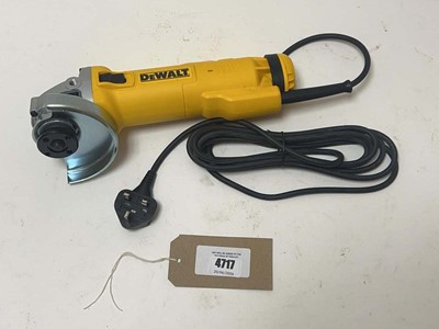 Lot 4717 - DeWalt corded angle grinder Model: DWE4206