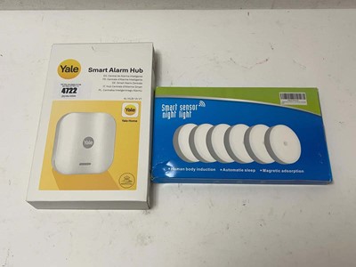Lot 4722 - Yale smart alarm hub together with a smart...