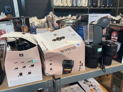 Lot 1104 - 2 boxed and 2 unboxed Nespresso Vertuo Pop...