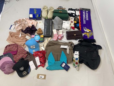 Lot 3853 - Designer accessories to include Crocs, Guess,...