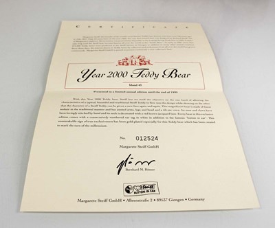 Lot 105 - A limited edition Steiff fully jointed 'Year...