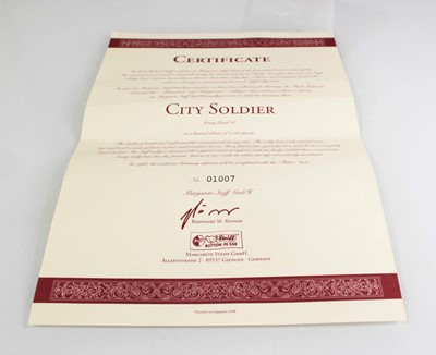 Lot 106 - A limited edition Steiff fully jointed 'City...