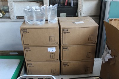 Lot 17 - 6x boxes of rubber-made spray refills