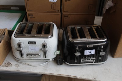 Lot 18 - 2x Breville 4-slice toasters