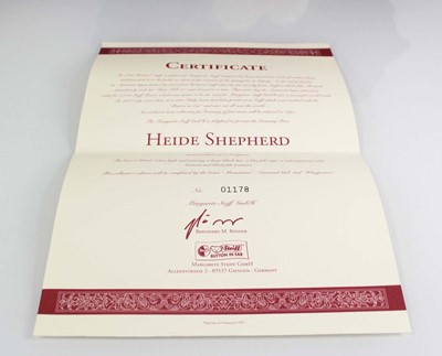 Lot 107 - A limited edition Steiff fully jointed 'Heide...