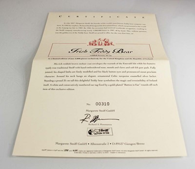 Lot 113 - A limited edition Steiff fully jointed 'Irish...