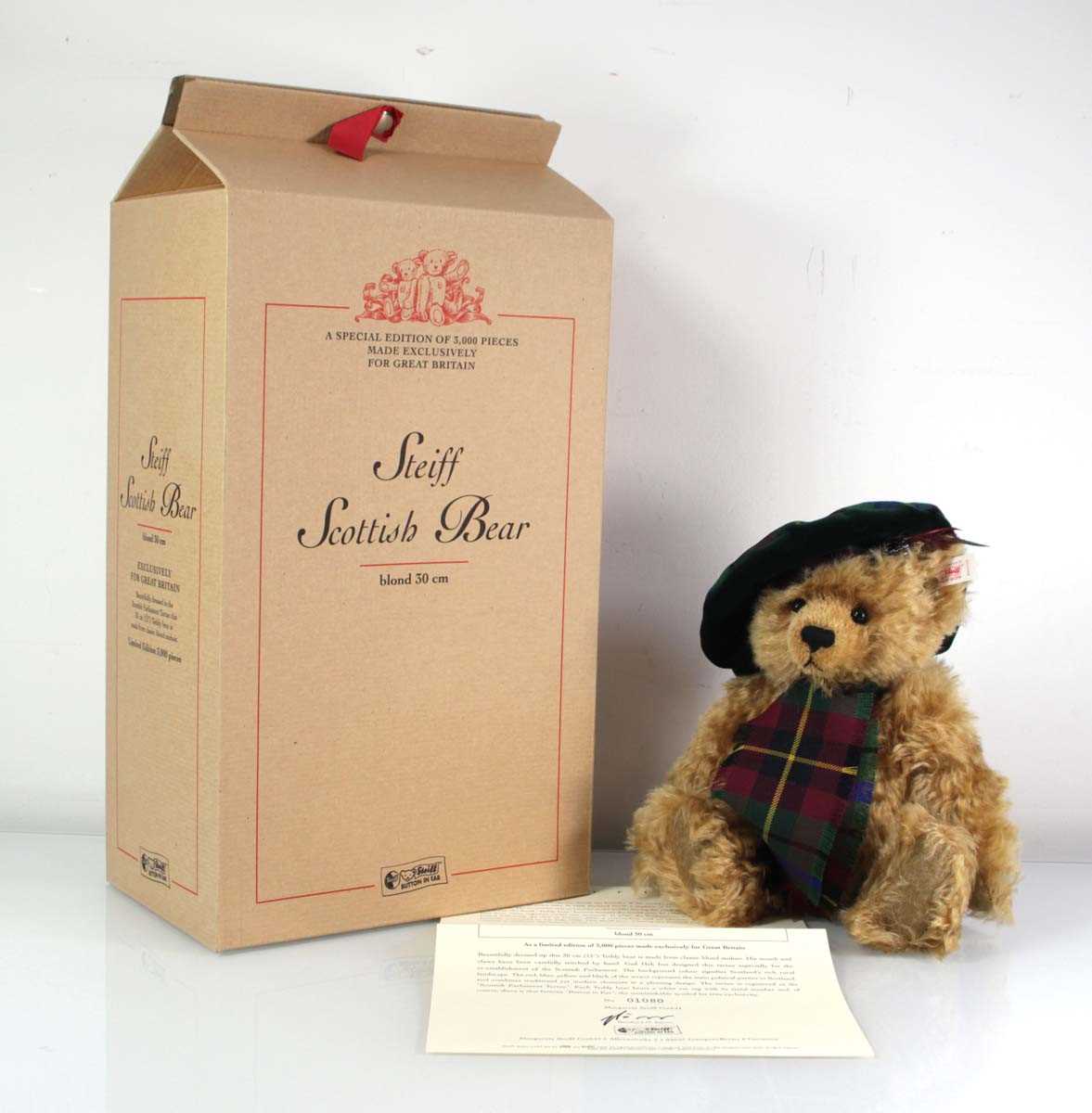 Lot 114 - A limited edition Steiff fully jointed...
