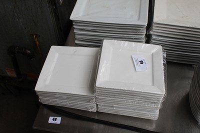 Lot 46 - Approx. 25x 19cm² side plates