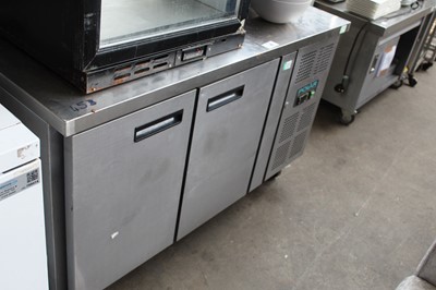 Lot 51 - 136cm Polar 2 door counter fridge (45)