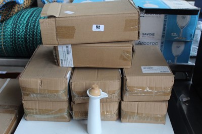 Lot 52 - 8x boxes containing a pair of oil and vinegar...