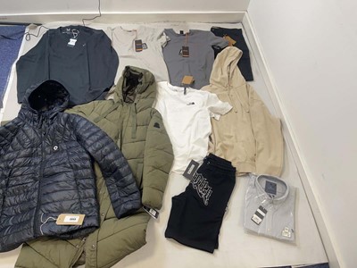 Lot 3869 - Clothing to include Boss. Tog24, Crew Clothing,...