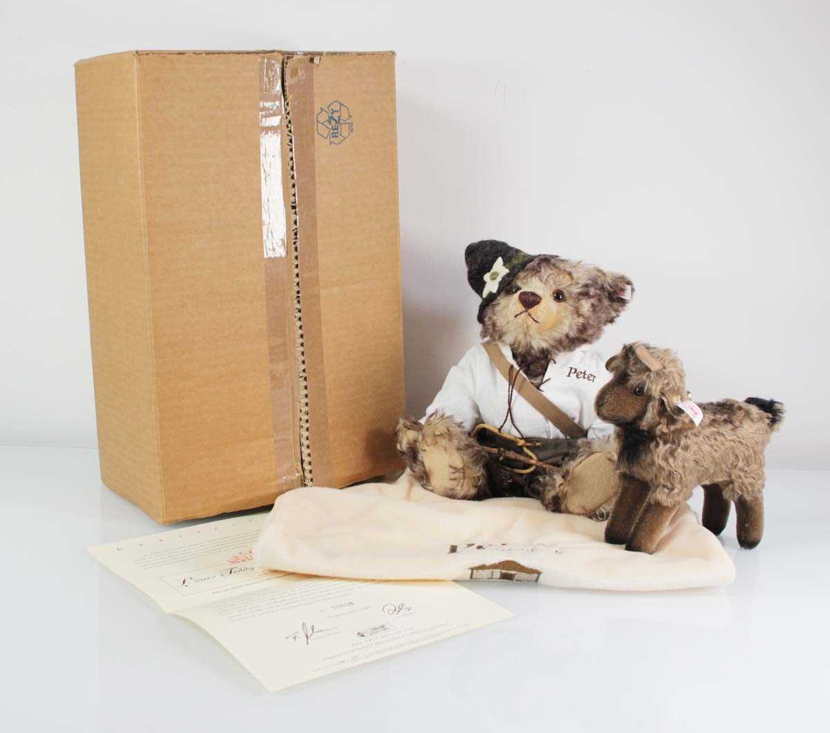 Lot 119 - A limited edition Steiff fully jointed 'Peter'...