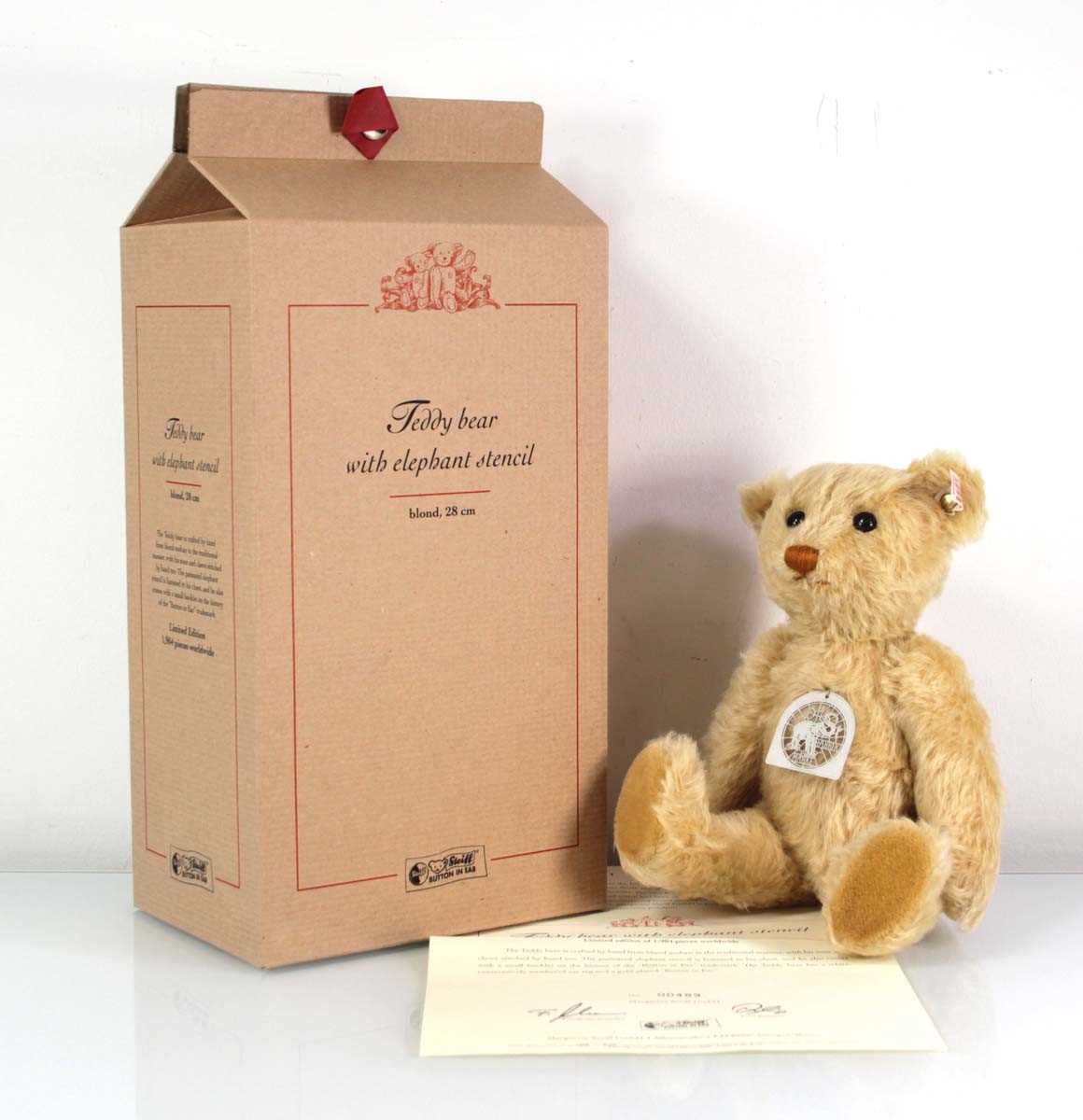 Lot 122 - A limited edition Steiff fully jointed 'Teddy...
