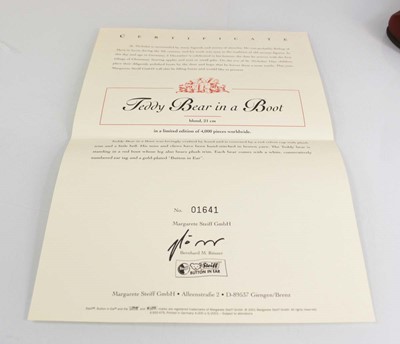 Lot 123 - A limited edition Steiff fully jointed 'Teddy...