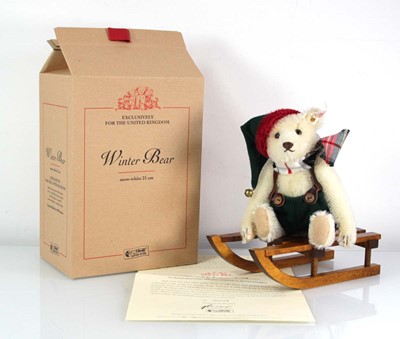 Lot 126 - A limited edition Steiff fully jointed 'Winter'...