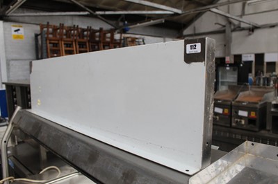 Lot 112 - 120cm Vogue wall mount shelf with two brackets