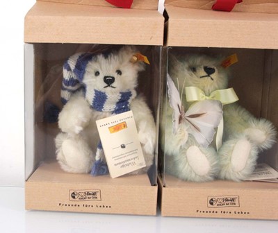 Lot 130 - A set of four Steiff bears, each depicting a...