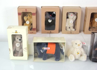 Lot 131 - Twelve limited edition miniature fully jointed...