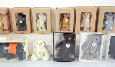 Lot 131 - Twelve limited edition miniature fully jointed...