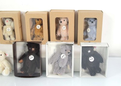 Lot 131 - Twelve limited edition miniature fully jointed...
