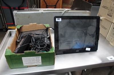 Lot 201 - Cielo touchscreen monitor EPoS system plus a...