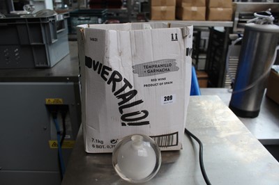 Lot 209 - Box containing studio line glass ball design...