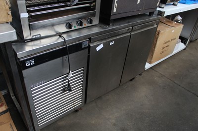 Lot 168 - 140cm Costa Eco Pro G2 two door counter fridge