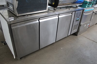 Lot 178 - 180cm Polar 3-door counter fridge