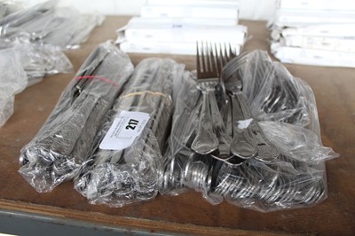 Lot 217 - Approx. 24x heads of matching stainless steel...