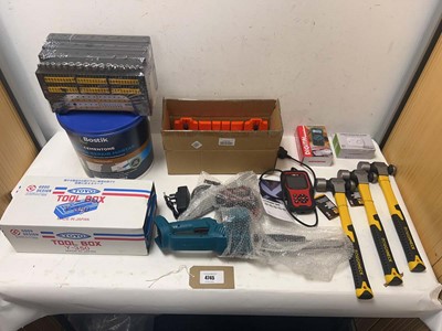 Lot 4745 - Tools and DIY selection to include a toolbox,...