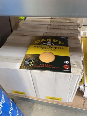 Lot 2565 - 12 boxes containing 10 packs each of Oakey 5...