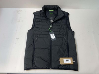 Lot 3488 - Boss VThor Gilet Bodywarmer (M) Black (hanging)