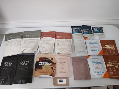 Lot 2436 - Bag of food supplements by Reformed, Ancient +...