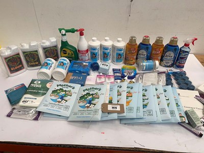 Lot 3678 - Clear Water foam remover, plant feed, fabric...