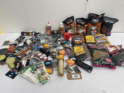 Lot 3679 - Fishing accessories including Ground bait,...