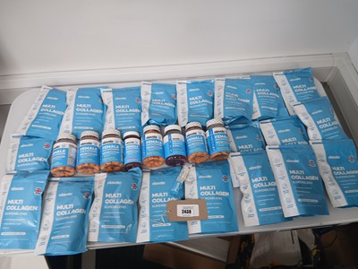 Lot 2438 - Bag of Collagen & Vitamin food supplements by...