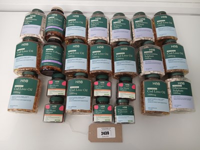 Lot 2439 - Bag of food supplements by H&B