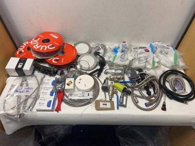 Lot 4749 - Plumbing and electricals to include rolls of...