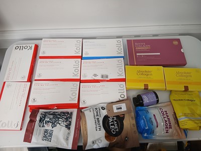 Lot 2440 - Bag of Collagen & other food supplements by...
