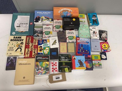 Lot 3888 - Various cards, card games, etc