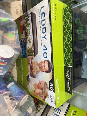 Lot 2306 - Boxed 25L Leddy 40 aquarium set
