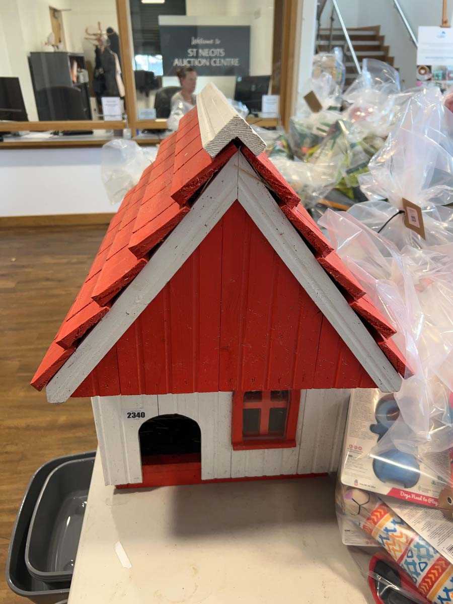 Lot 2340 - Wooden hedgehog house