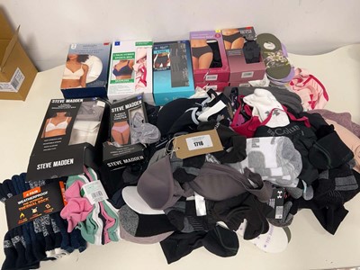 Lot 1716 - Bag containing men's and women's underwear,...