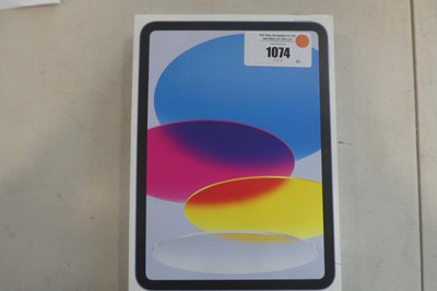 Lot 1074 - Apple iPad (A16) Wi-Fi, 128GB, Blue, model...