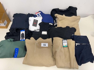 Lot 1728 - Approx. 13 items of branded clothing to...