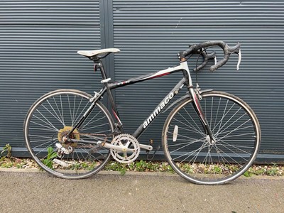Lot 4049 - Ammaco racing bike in black and white