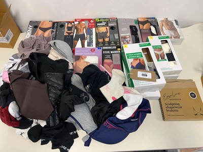 Lot 1729 - Bag containing men's and women's underwear,...